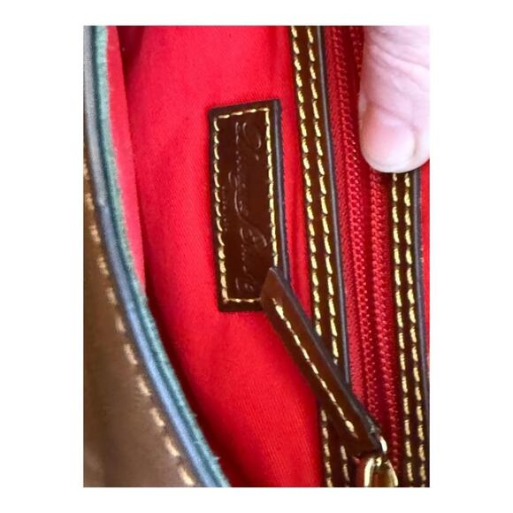 Dooney & Bourke Derby Florentine Crossbody Leather Bag - Picture 10 of 13
